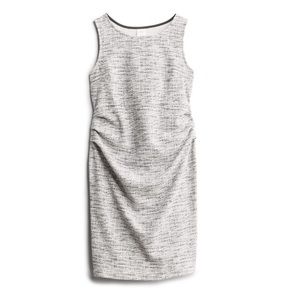 Morton maternity textured fitted dress